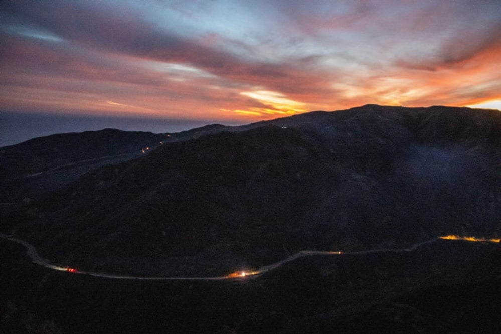 Calmer winds and humidity help crews fighting Malibu fire