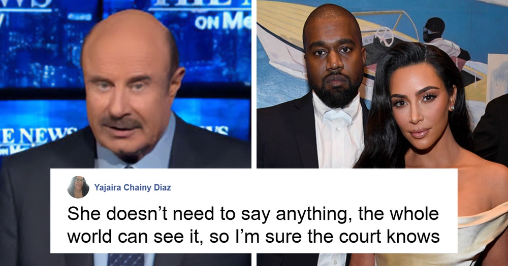 Dr. Phil Warns Kim K Her Kids May End Up In Foster Care If She Takes No Action Against Kanye