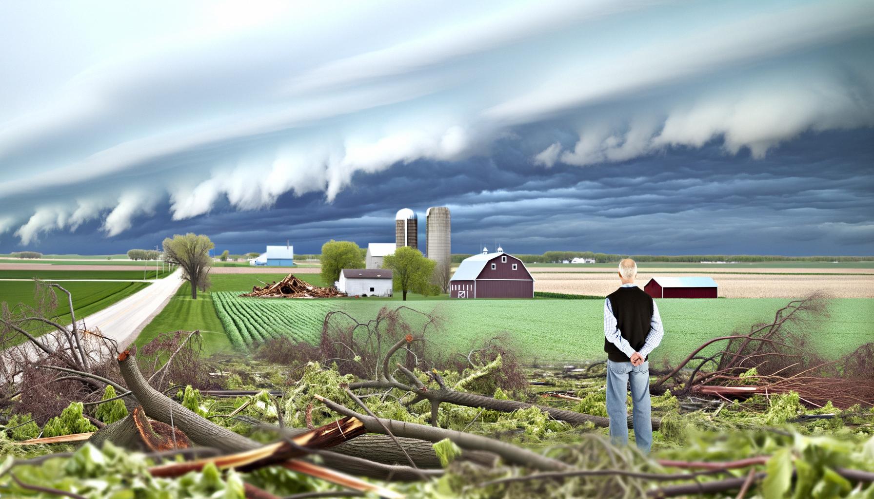 Severe weather in the Midwest causes significant damage and prompts extensive federal aid.