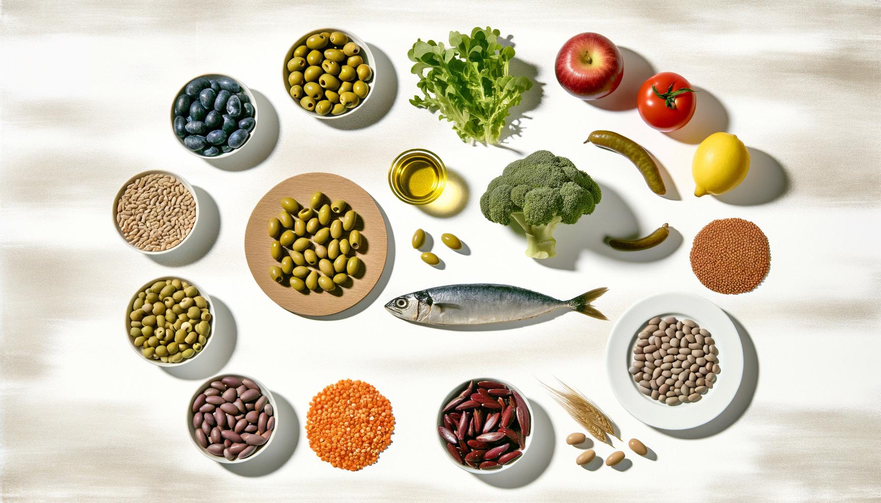 Historical and modern relevance of the Mediterranean diet's health benefits.