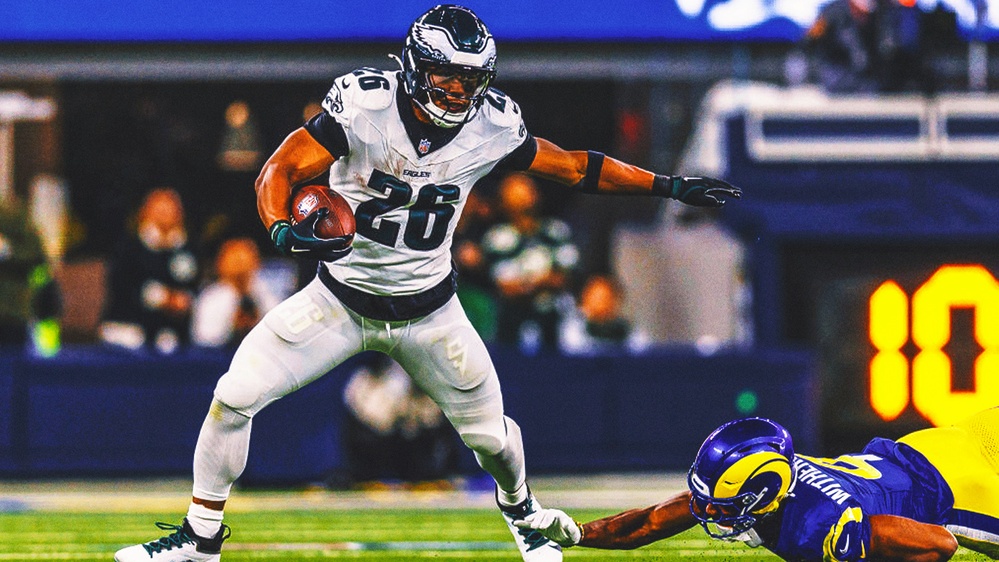 How the Rams plan to limit the big-play ability of Eagles RB Saquon Barkley