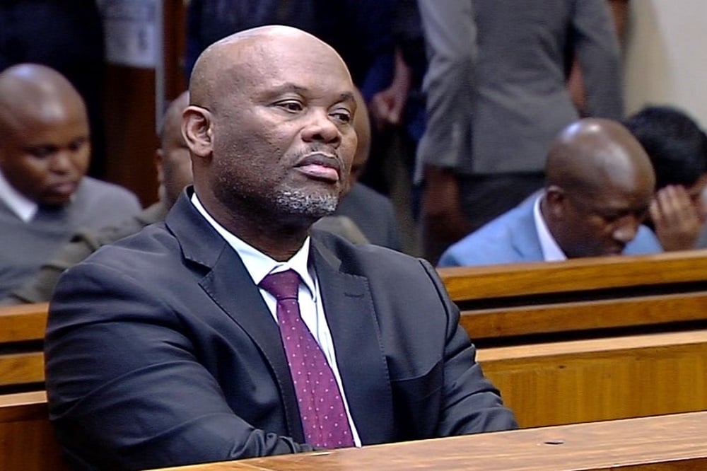 Suspended SA police general Shadrack Sibiya's bail hearing continues over rape, grooming and trafficking charges amid alleged threat recordings
