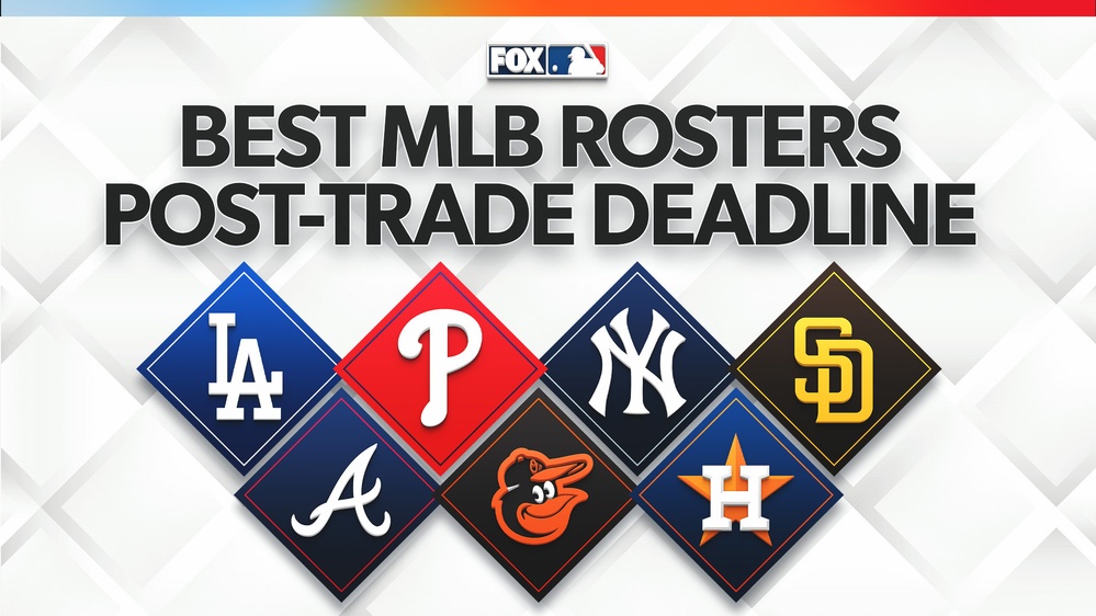 MLB's best rosters? Ranking every contender post-trade deadline