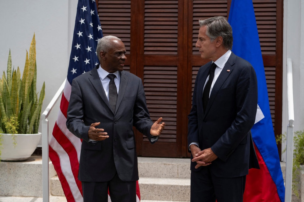 WATCH: Blinken visits Haiti in show of U.S. support for efforts to fight gang violence