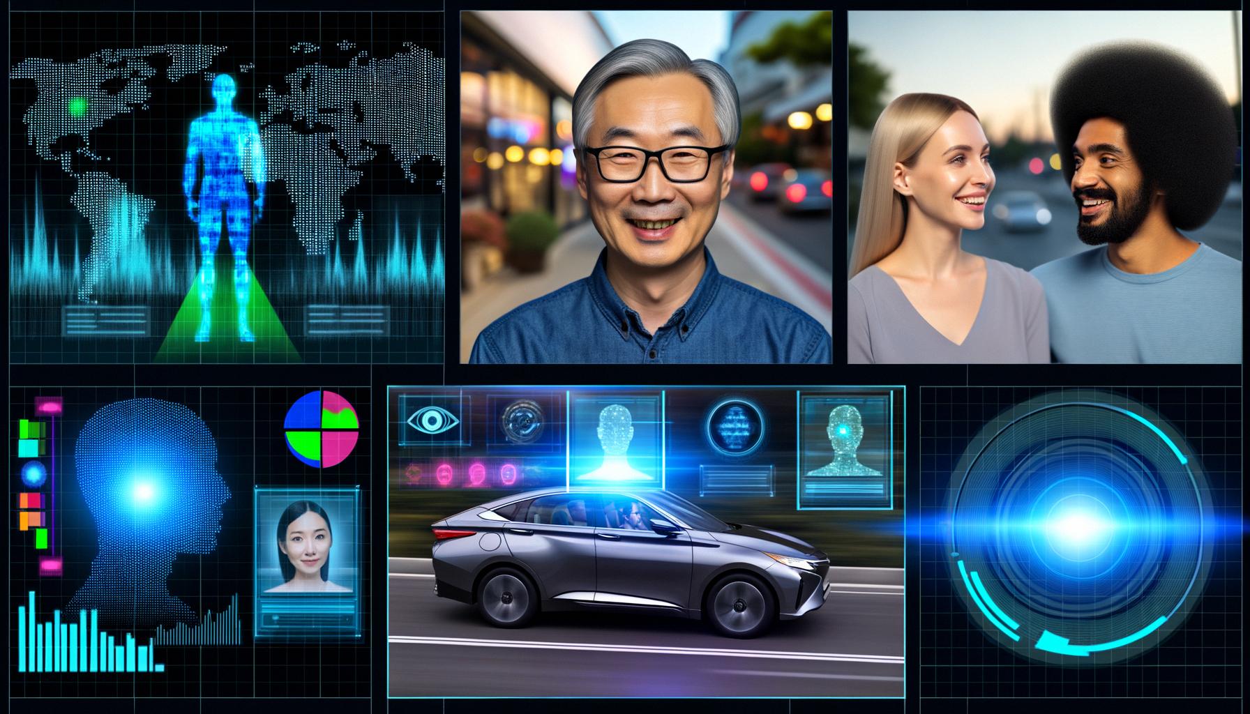 AI is advancing across surveillance, autonomous driving, and emotion detection