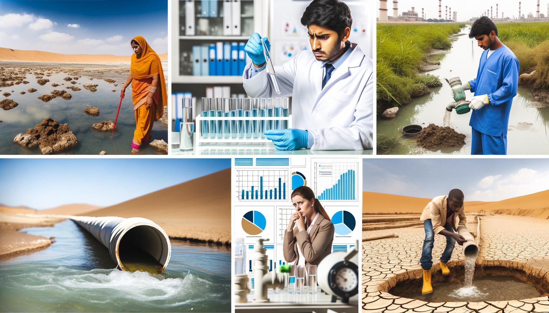 Multiple regions face significant water quality issues affecting public health and environmental stability.