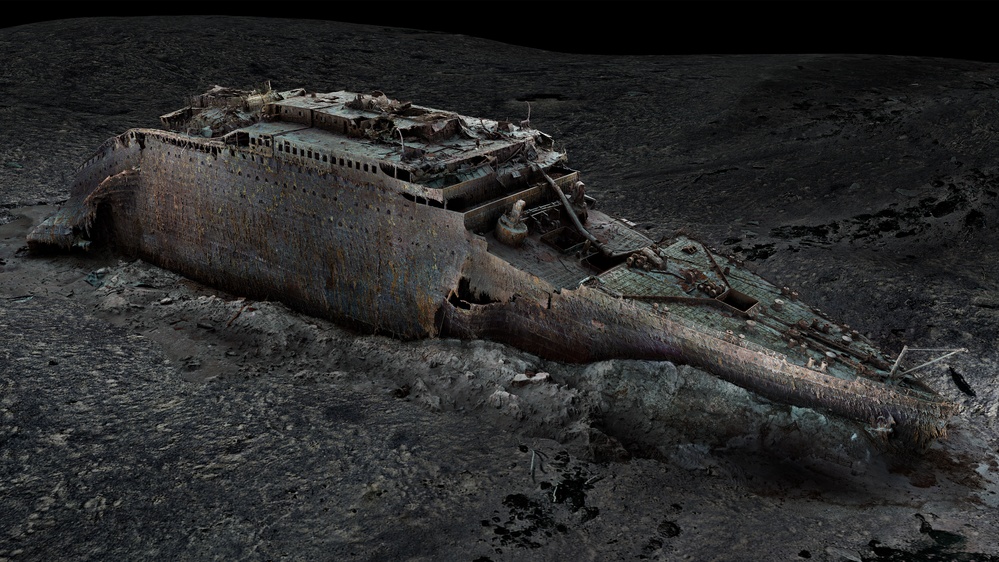 Titanic virtual reconstruction sheds light on fateful night the ship tore apart