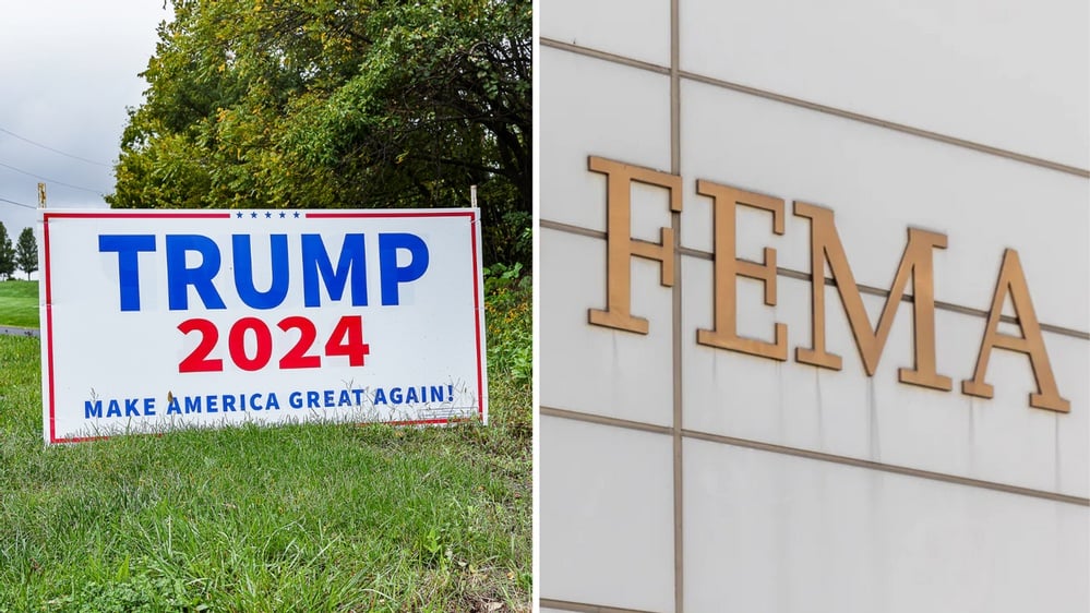 FEMA Official Told Workers to Skip Homes With Pro-Trump Signs After Hurricane Milton