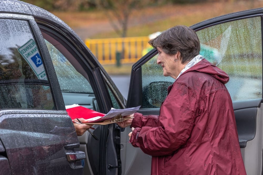 Bomb threats and lawsuits challenge electoral integrity on Election Day.