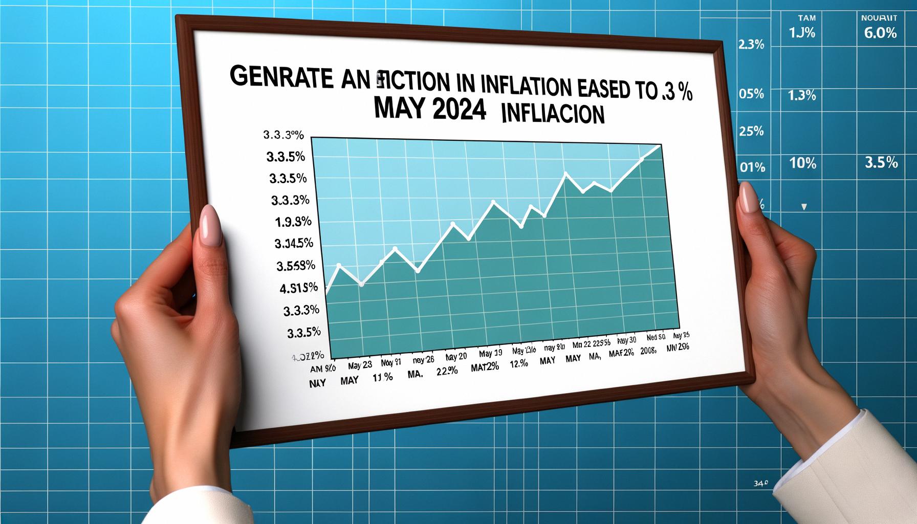 Inflation eased to 3.3% in May 2024