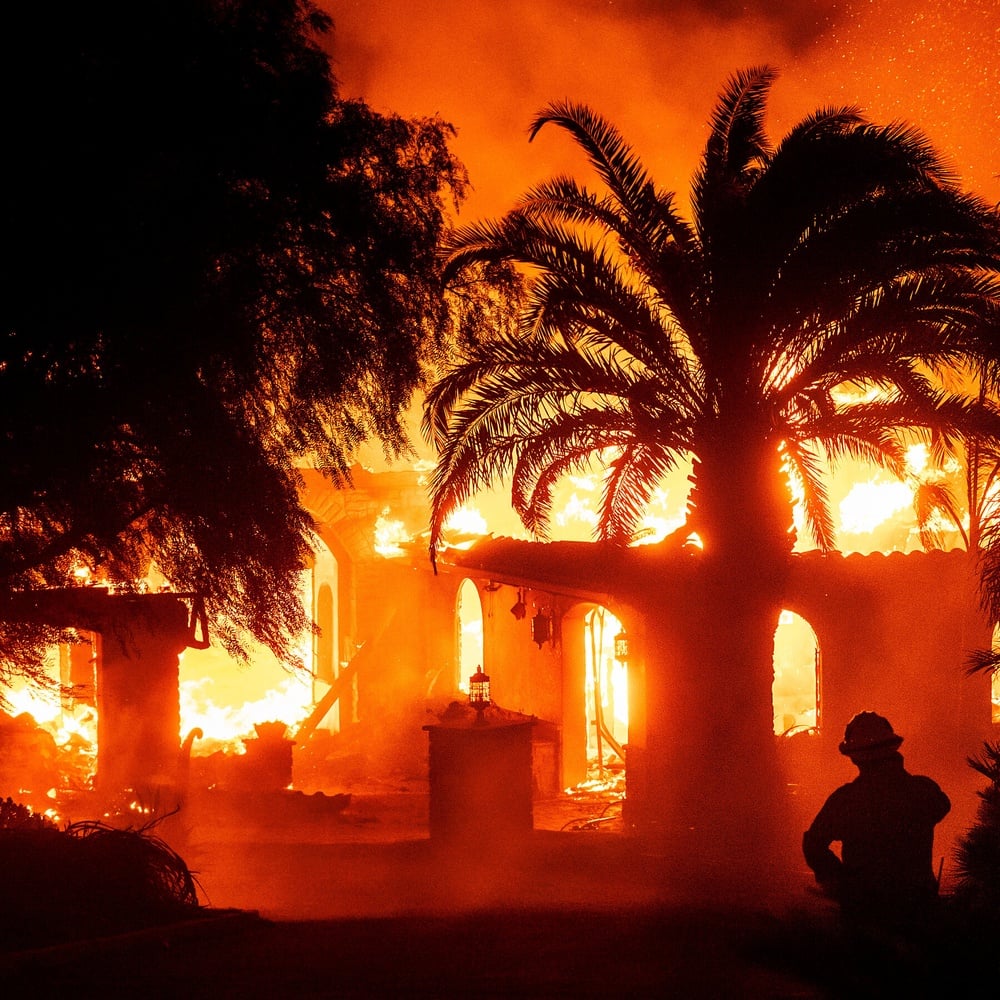 California wildfires prompt mass evacuations amid extreme weather conditions