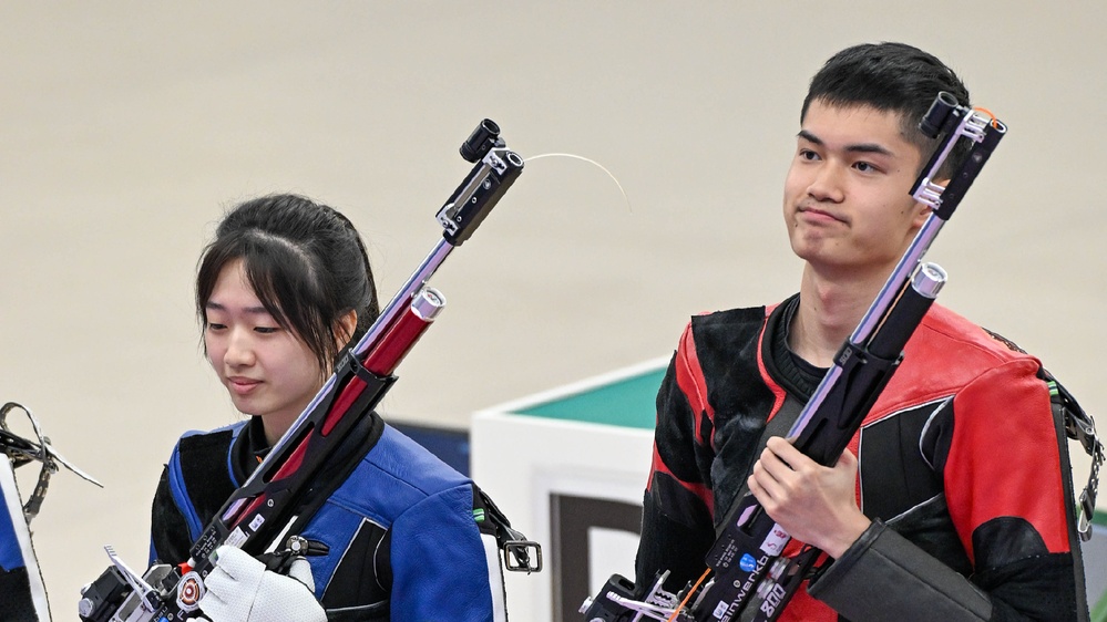 China's rookie pairs to go for shooting golds at 2024 Summer Olympics