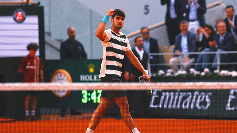 Carlos Alcaraz's remarkable comeback secures French Open victory.