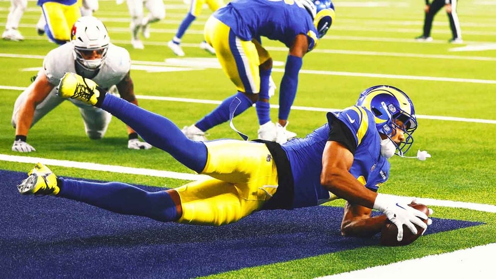 Ahkello Witherspoon's last-minute interception preserves Rams' win over Cardinals