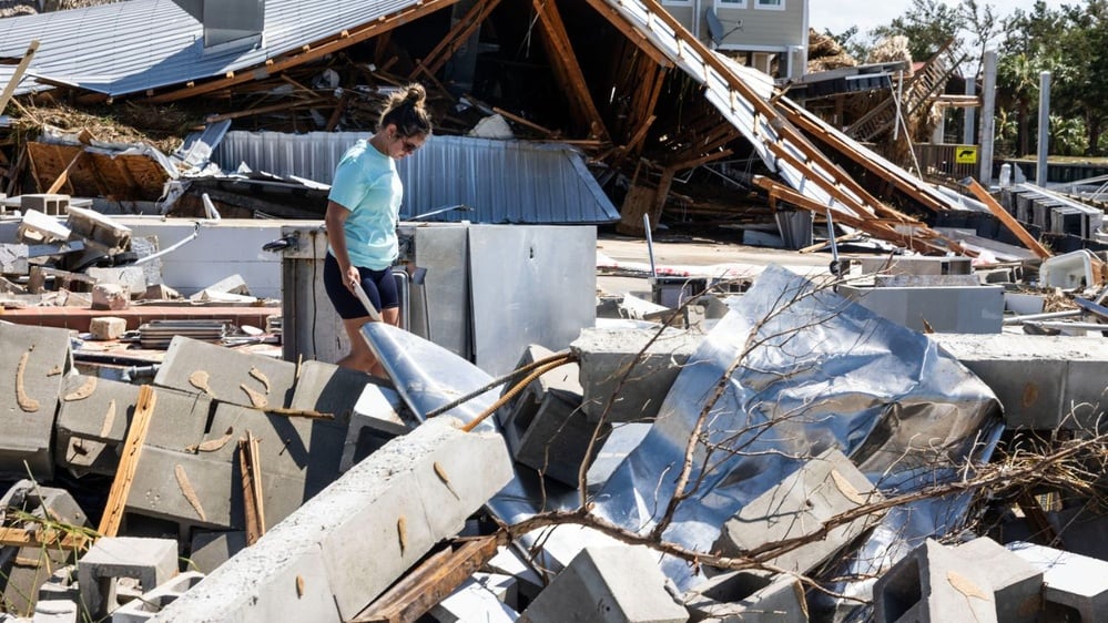 Hurricane Milton threatens evacuated areas still recovering from Helene.