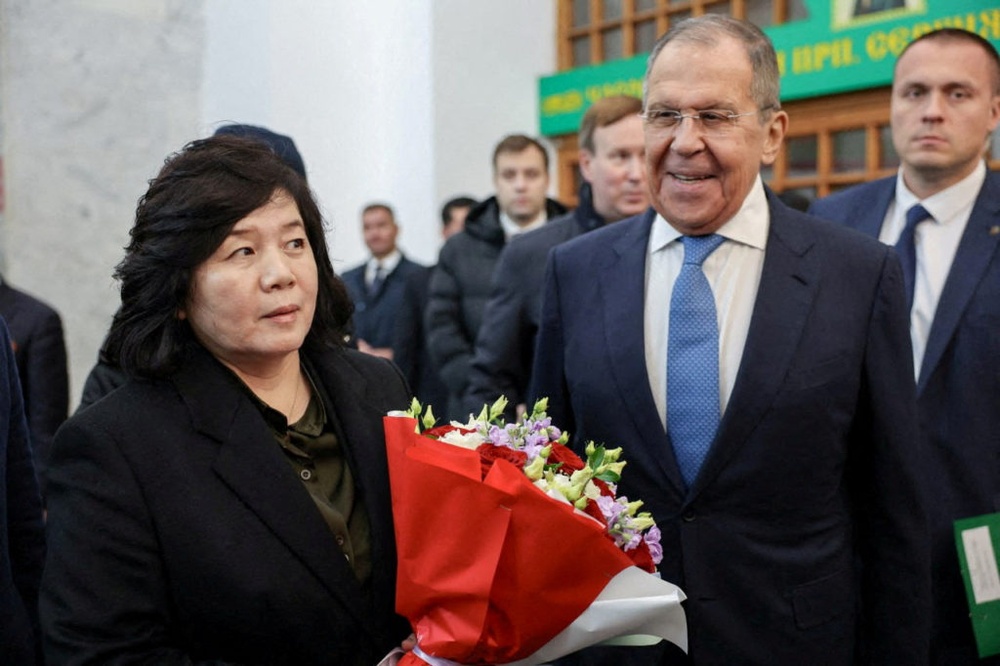 North Korea's top diplomat in Moscow for talks as Pyongyang sends troops to help the war on Ukraine