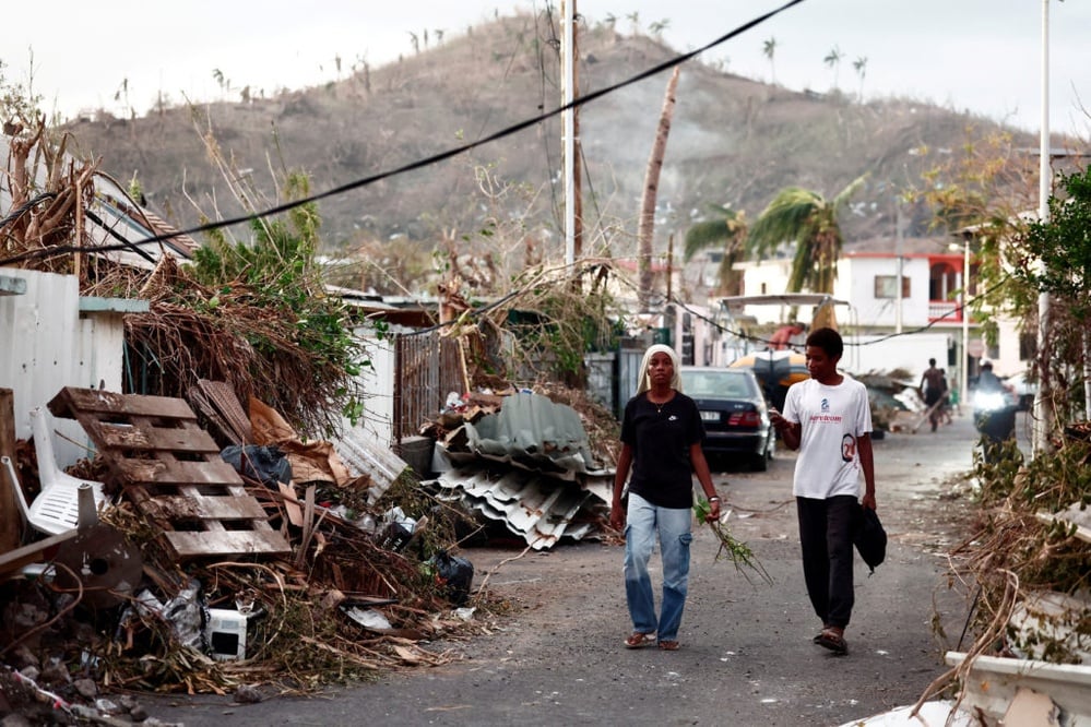 Cyclone devastates Mayotte, highlighting France's slow aid response.