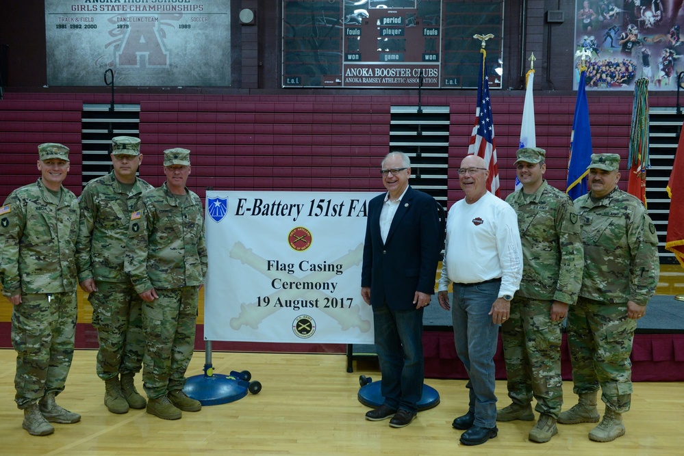 Tim Walz's military record.