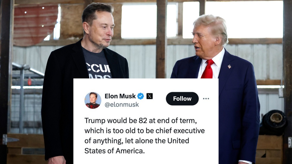 Musk Once Said Trump Would Be 'Too Old' to Be President by End of 2nd Term?