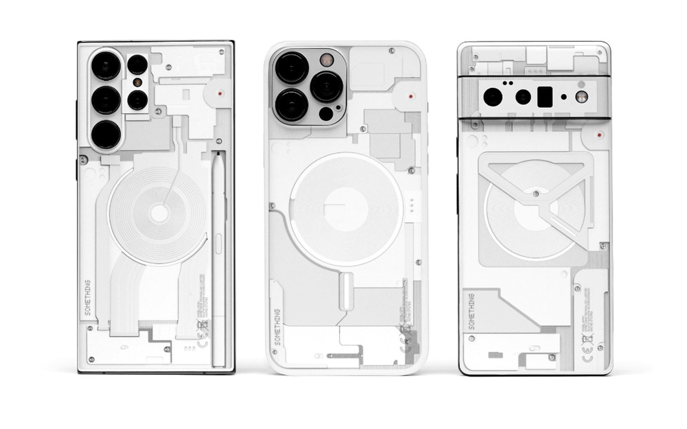 Dbrand’s ‘Something’ skins make your phone look like a Nothing Phone 1