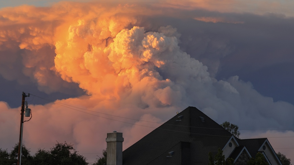 Giant wildfires can create their own weather. Here's how.