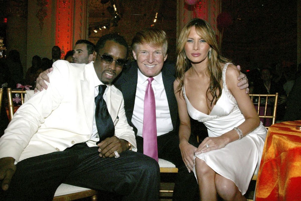 Real Pic of Diddy, Trump, and Melania?