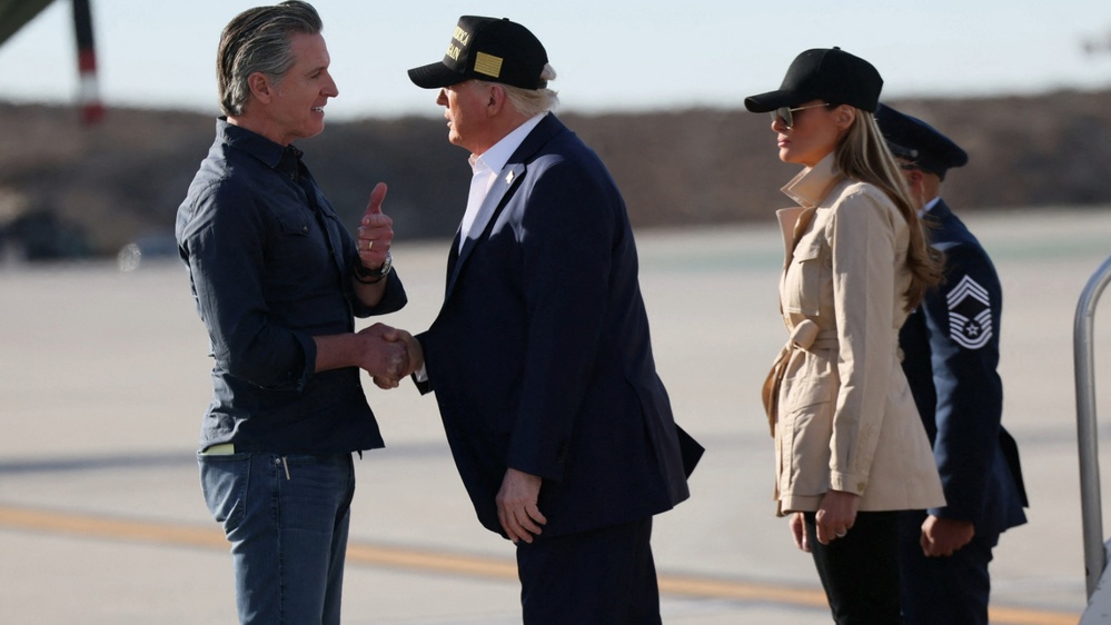 California Governor Gavin Newsom sues Trump over tariffs