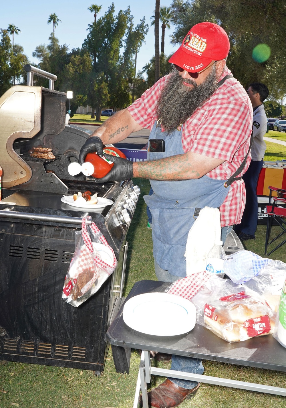 Groypers Gave Illegal Hot Dogs and Burgers to Trump Voters