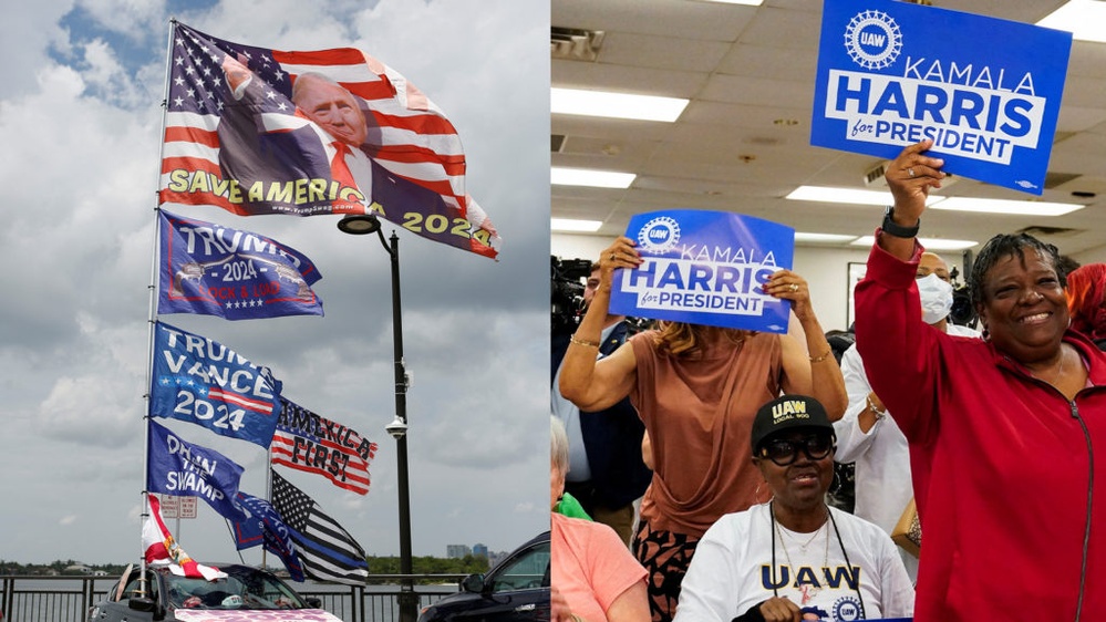 Harris campaign continues battleground state blitz as Trump agrees to debate