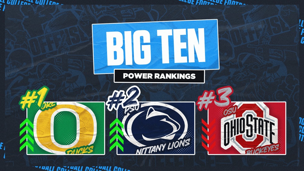 2024 Big Ten Power Rankings: Oregon reigns supreme, while Ohio State slips