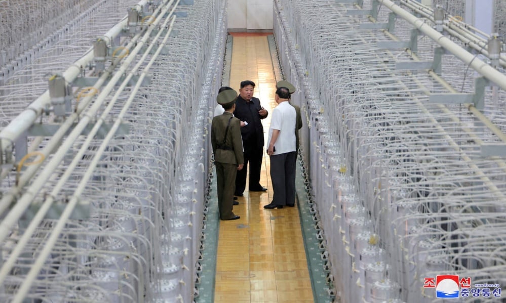 North Korea reveals new uranium enrichment facility amid rising tensions