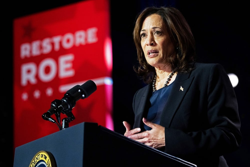 Kamala Harris gains momentum as Democratic nominee post-Biden.