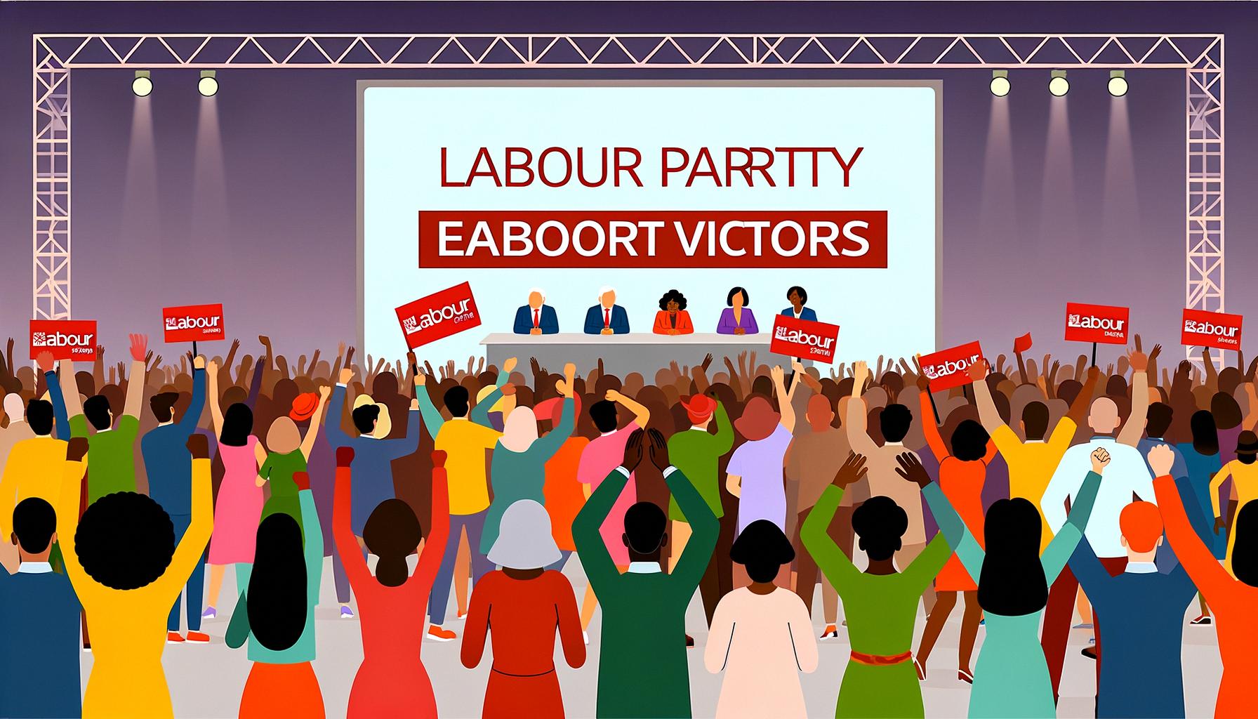 Labour secures a historic landslide victory, reflecting voter demand for pragmatic change.