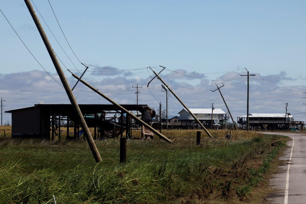 Hurricane Francine caused extensive damage and power outages in Louisiana