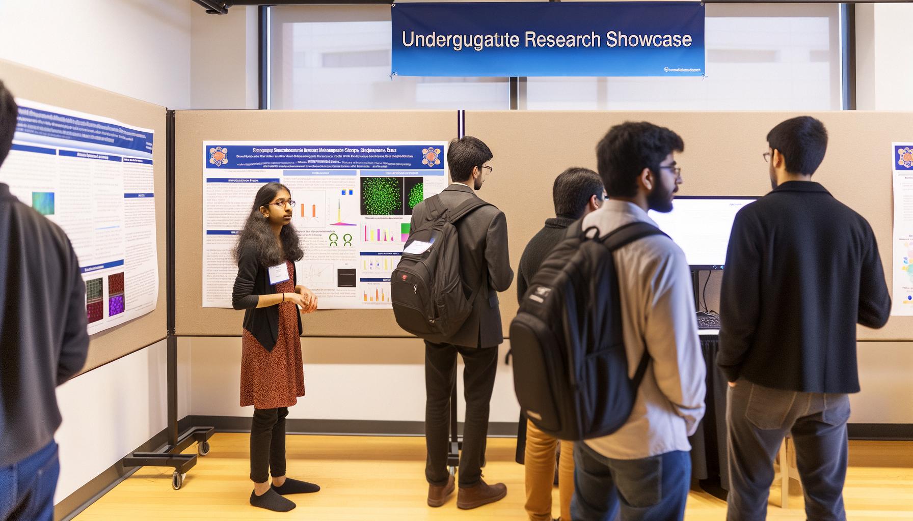 Undergraduates showcase diverse research