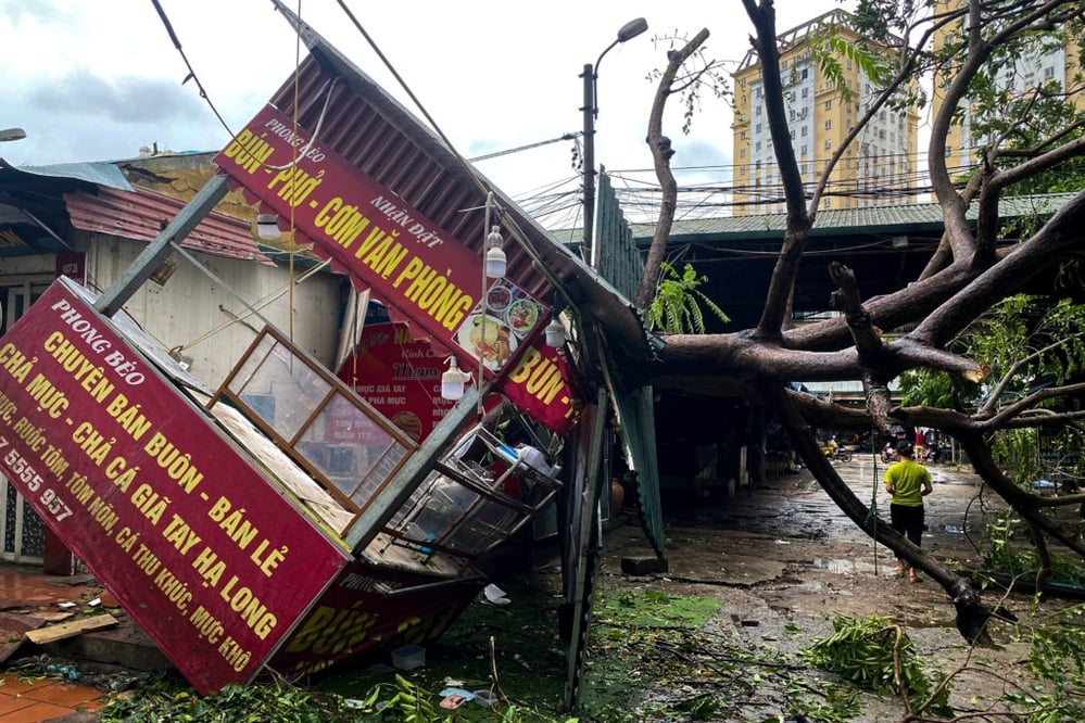 Typhoon Yagi resulted in at least 254 deaths and significant destruction across northern Vietnam.