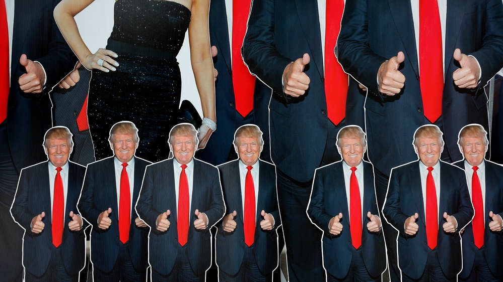 Donald Trump's Roomful of Suspiciously Friendly Women