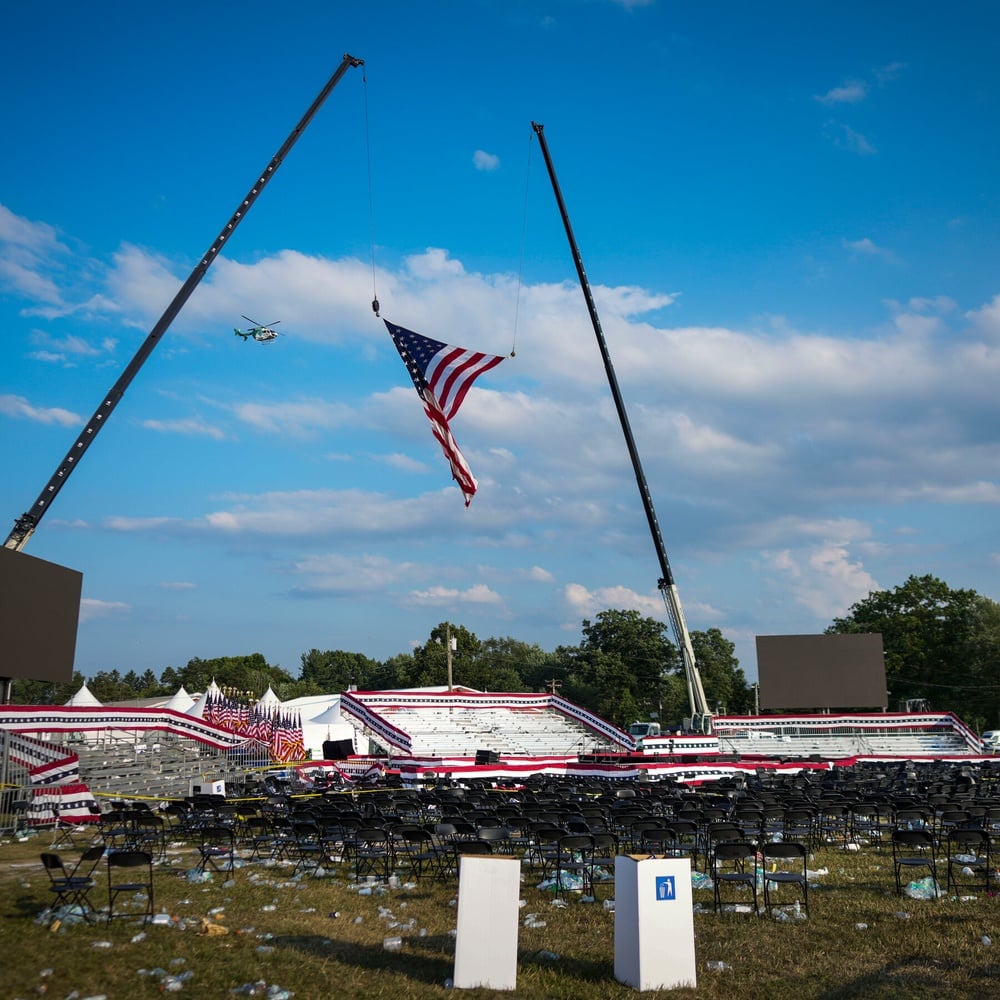 A task force investigates security failures in Trump's shooting incident.