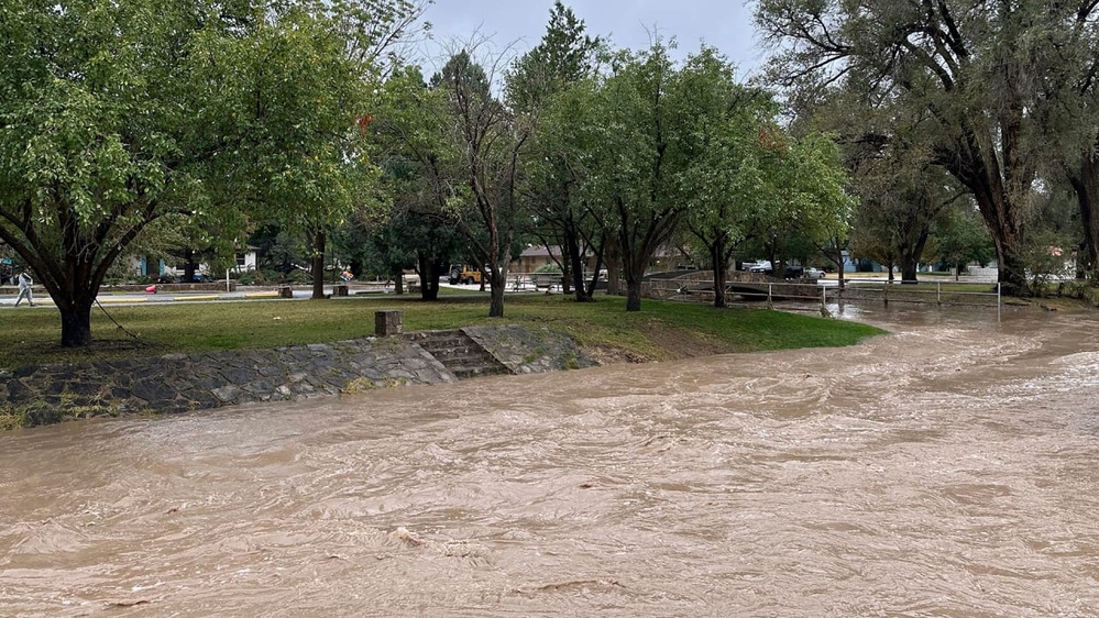 Roswell, New Mexico, hit by historic rainfall that left hundreds stranded on rooftops