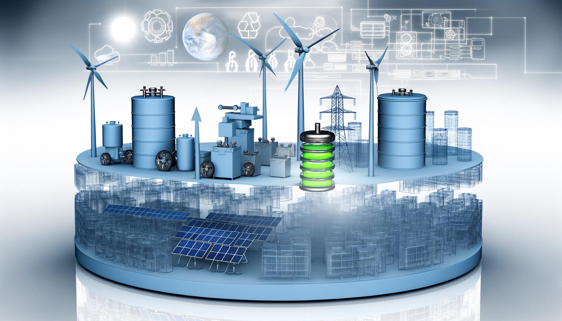 Energy storage innovations support the renewable energy transition with improved efficiency and safety.
