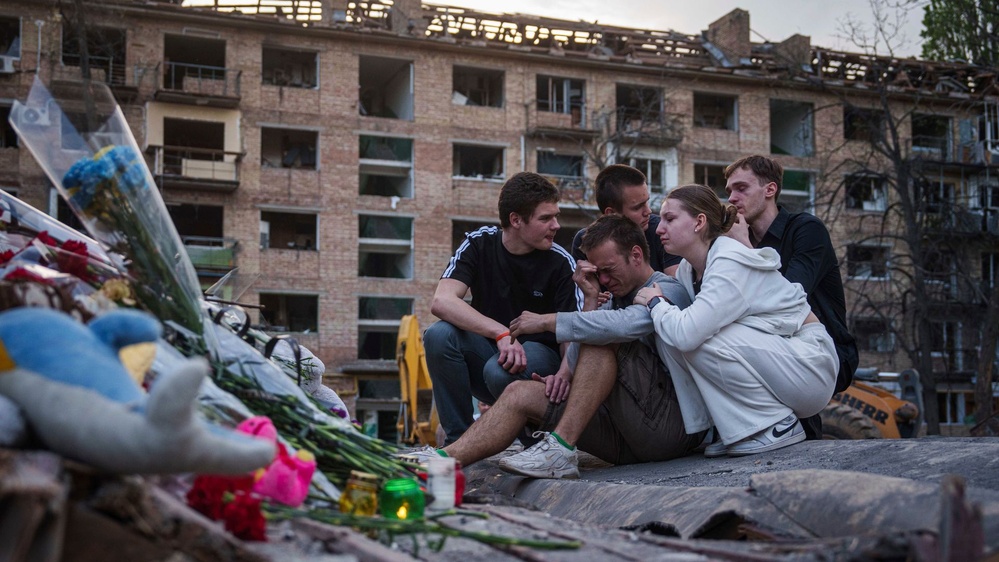 149 overnight Russian airstrikes kill 4, injure several others