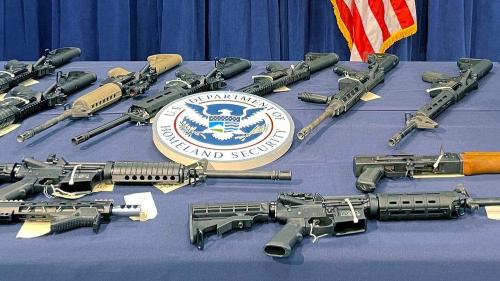 Smuggled guns from the US are blamed for a surge in killings on more Caribbean islands