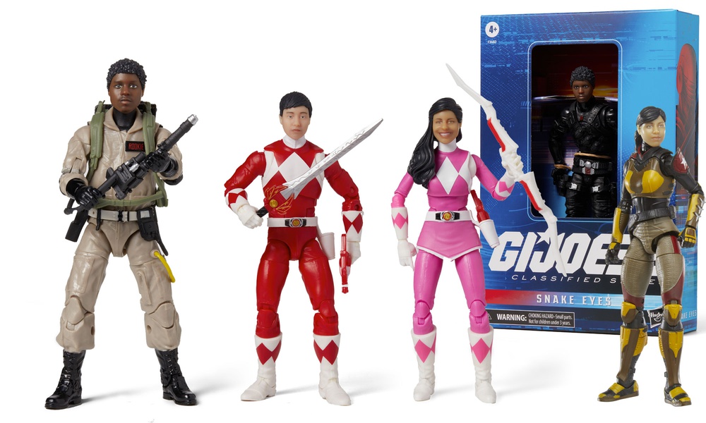 Hasbro will 3D-print your face onto its iconic action figures