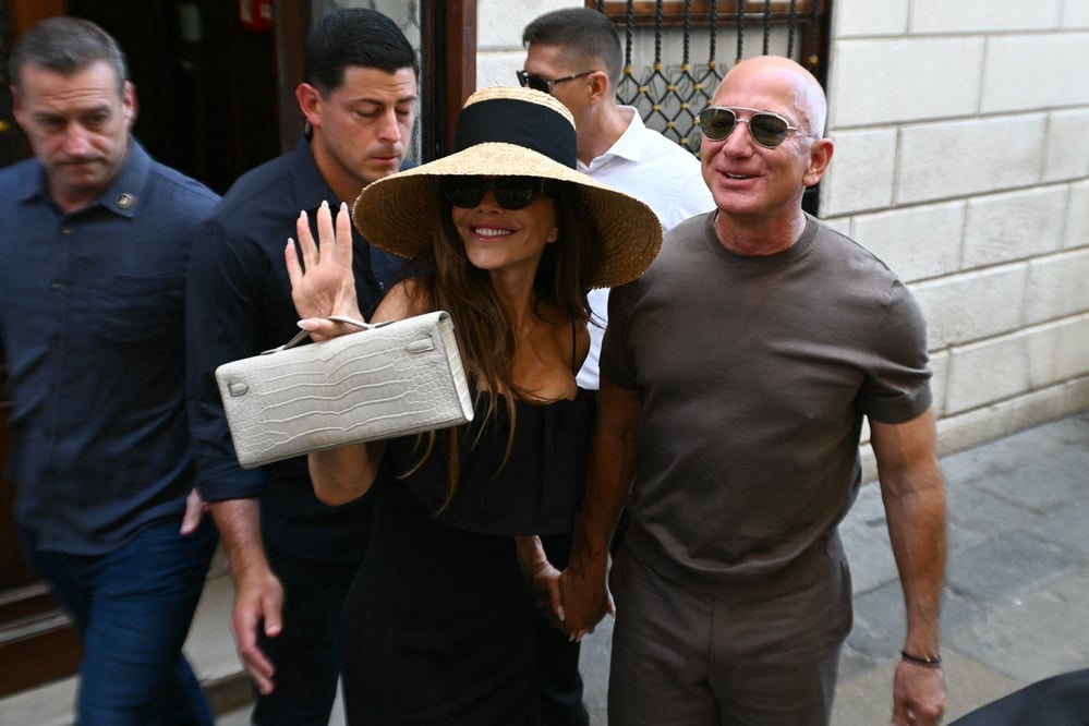 Bezos's Venice wedding sparked protests and boosted local economy
