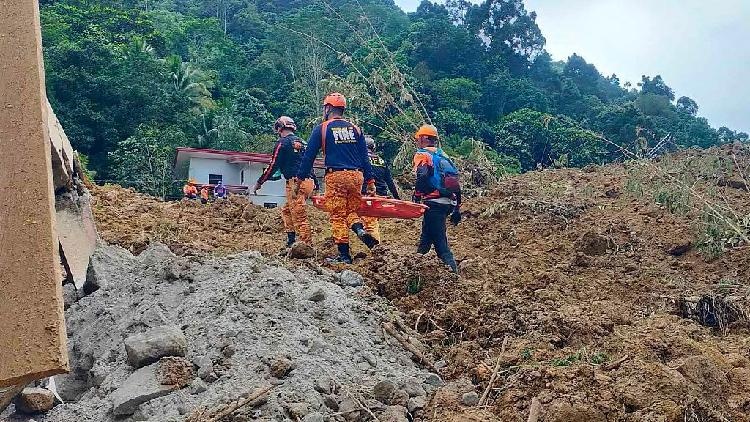 Philippine landslide death toll rises to 71, search for 47 continues