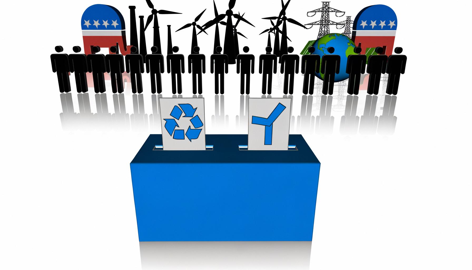 Diverging US political visions on renewable energy shape upcoming elections