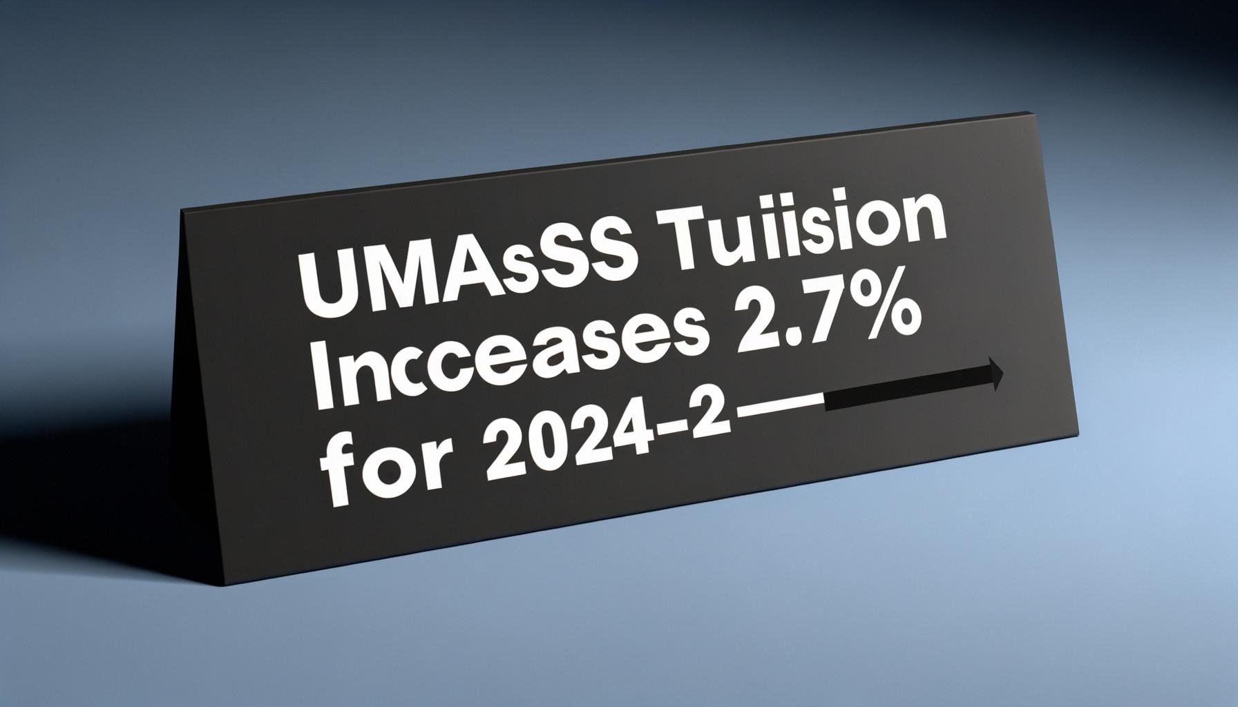 UMass tuition increases to cover rising operational costs.