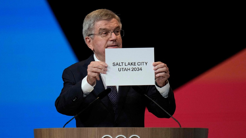 Salt Lake City awarded 2034 Winter Olympics amidst doping concerns