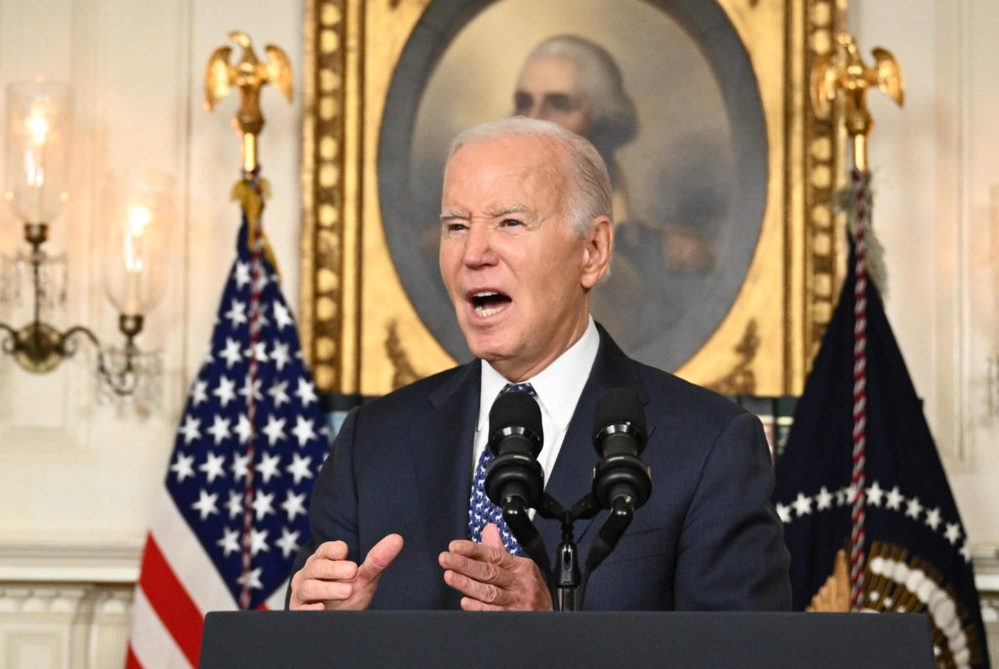 WATCH: In surprise appearance, Biden angrily pushes back at special counsel's report