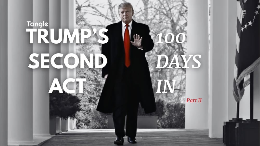 Trump's first 100 days feature sharp political moves and intense scrutiny